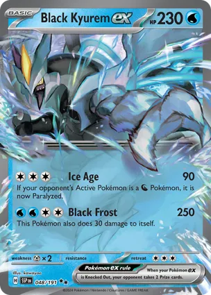 Black Kyurem ex 048/191 Surging Sparks