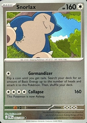 Snorlax 063/088 Perfect Order