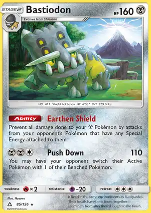 Bastiodon 85/156 Ultra Prism