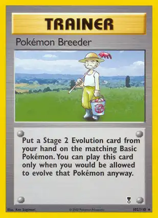 Pokémon Breeder 102/110 Legendary Collection