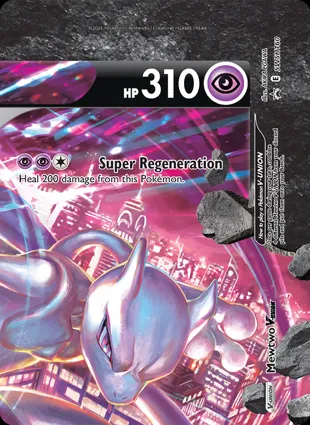Mewtwo V-UNION SWSH160 Sword & Shield Promos