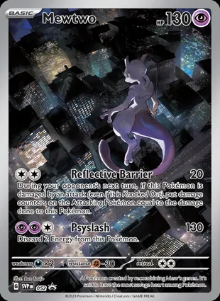 Mewtwo 052 Scarlet & Violet Promos