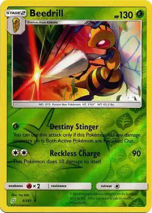 Beedrill 5/181 Team Up