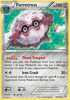 Forretress 60/106 Flashfire