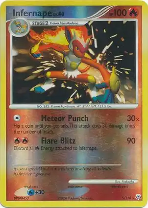 Infernape 5/130 Diamond & Pearl