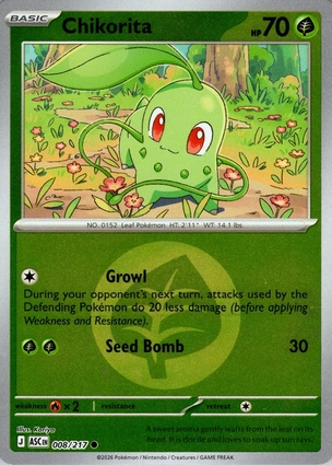 Chikorita 008/217 Ascended Heroes