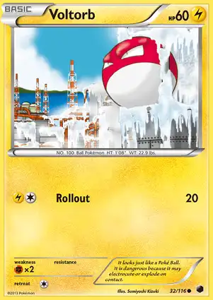 Voltorb 32/116 Plasma Freeze