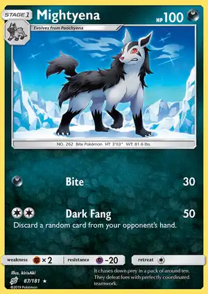 Mightyena 87/181 Team Up