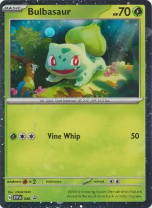 Bulbasaur 046 Scarlet & Violet Promos