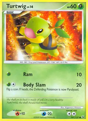 Turtwig 101/127 Platinum