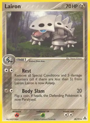 Lairon 38/92 EX Legend Maker