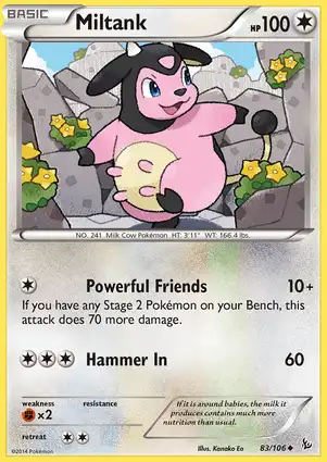 Miltank 83/106 Flashfire