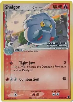 Shelgon 53/113 EX Delta Species