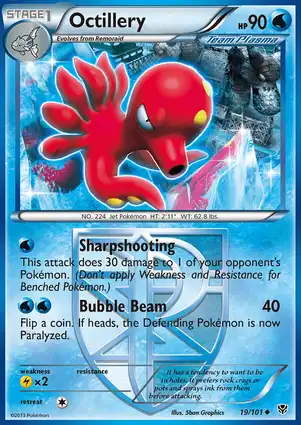 Octillery 19/101 Plasma Blast