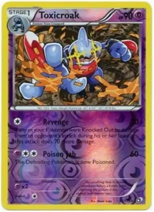 Toxicroak 63/113 Legendary Treasures