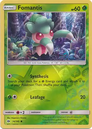 Fomantis 14/149 Sun & Moon