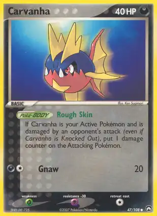 Carvanha 47/108 EX Power Keepers
