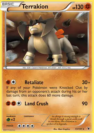 Terrakion 73/101 Noble Victories