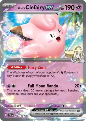 Lillie's Clefairy ex 056/159 Journey Together
