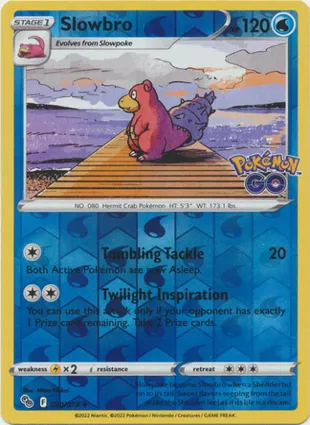 Slowbro 020/078 Pokémon GO
