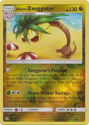 Alolan Exeggutor 95/156 Ultra Prism