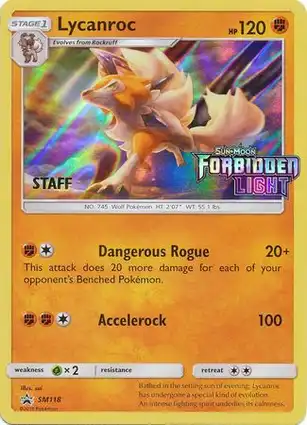 Lycanroc SM118 Sun & Moon Promos