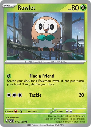 Rowlet 010/088 Perfect Order