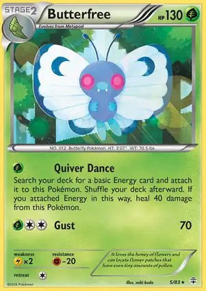 Butterfree 5/83 Generations