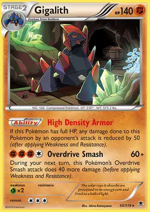 Gigalith 50/119 Phantom Forces
