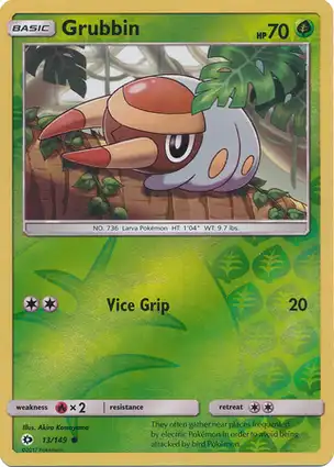 Grubbin 13/149 Sun & Moon
