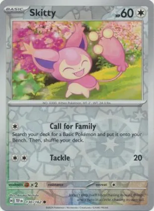Skitty 130/162 Temporal Forces