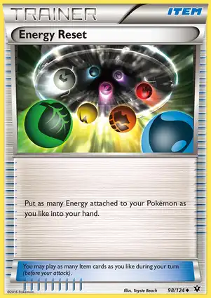 Energy Reset 98/124 Fates Collide