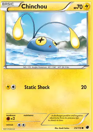 Chinchou 35/116 Plasma Freeze