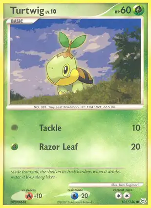Turtwig 103/130 Diamond & Pearl