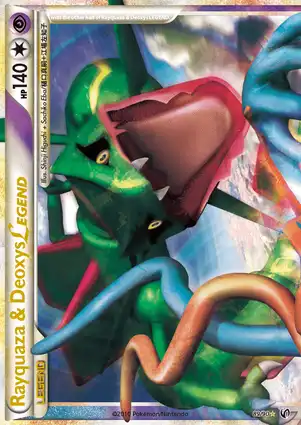 Rayquaza & Deoxys LEGEND 89/90 Undaunted