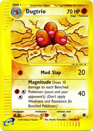 Dugtrio 44/165 Expedition Base Set