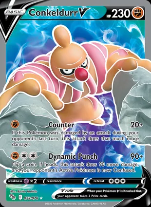 Conkeldurr V 073/078 Pokémon GO