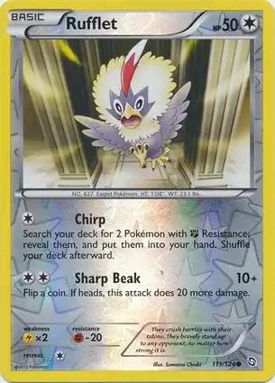Rufflet 111/124 Dragons Exalted