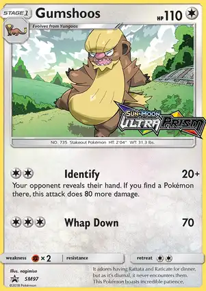 Gumshoos SM97 Sun & Moon Promos