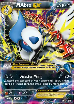 Mega Absol EX XY63 XY Promos