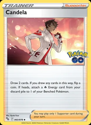 Candela 065/078 Pokémon GO