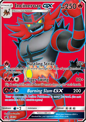 Incineroar GX SM38 Sun & Moon Promos