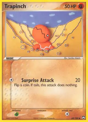 Trapinch 68/108 EX Power Keepers