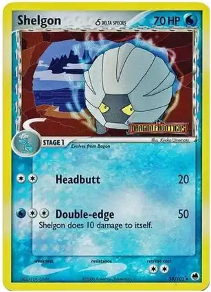 Shelgon 38/101 EX Dragon Frontiers
