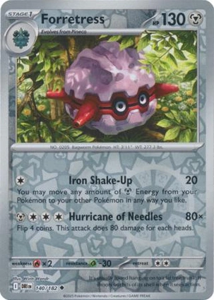 Forretress 140/182 Destined Rivals