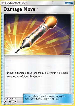 Damage Mover 58/73 Shining Legends