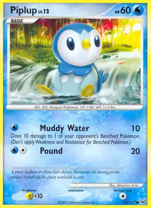 Piplup 85/127 Platinum