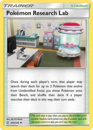 Pokémon Research Lab 205/236 Unified Minds