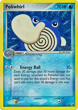 Poliwhirl 68/115 EX Unseen Forces