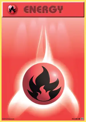Fire Energy 92/108 Evolutions